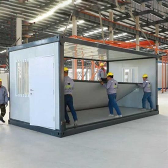 Prefab Mobile Mining Container Camp Foldable Dormitory Houses