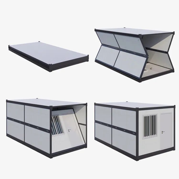 Customized Design Prefab Folding 20ft 40ft Container House