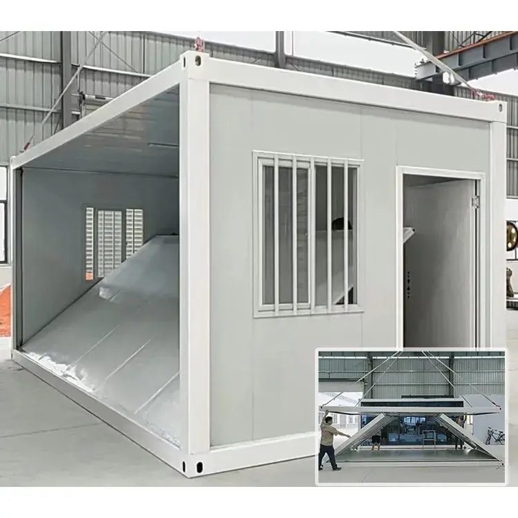 Prefabricated 40ft 20ft Folding Container House