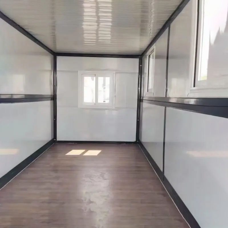 5 Minutes To Assemble Foldable Container House Use For Reconstruction