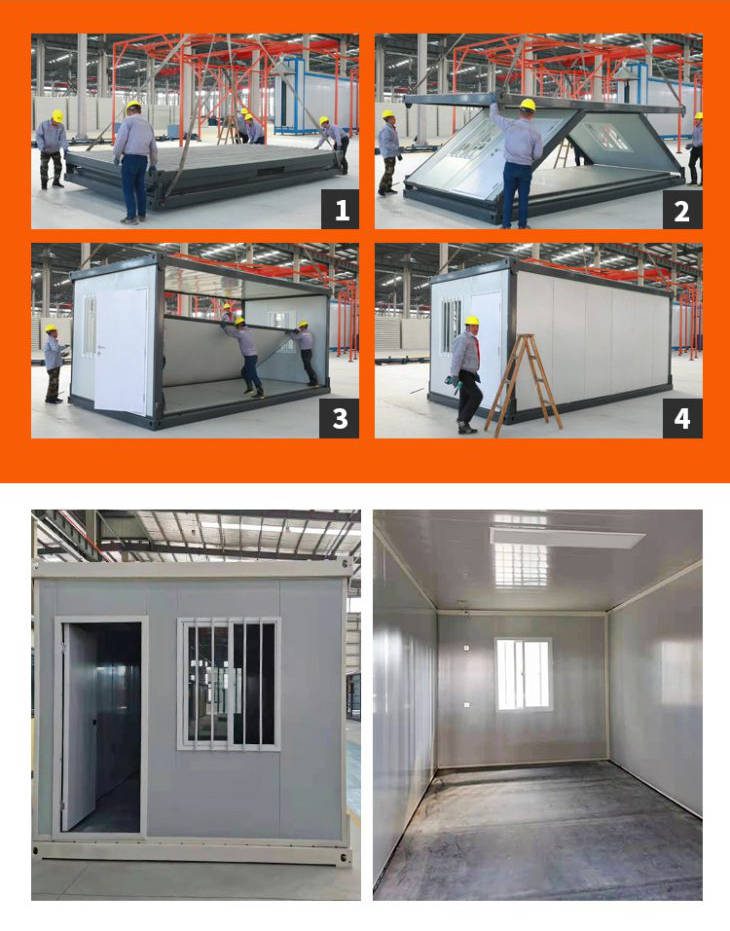Collapsed Container House Van House Container Homes For Sale