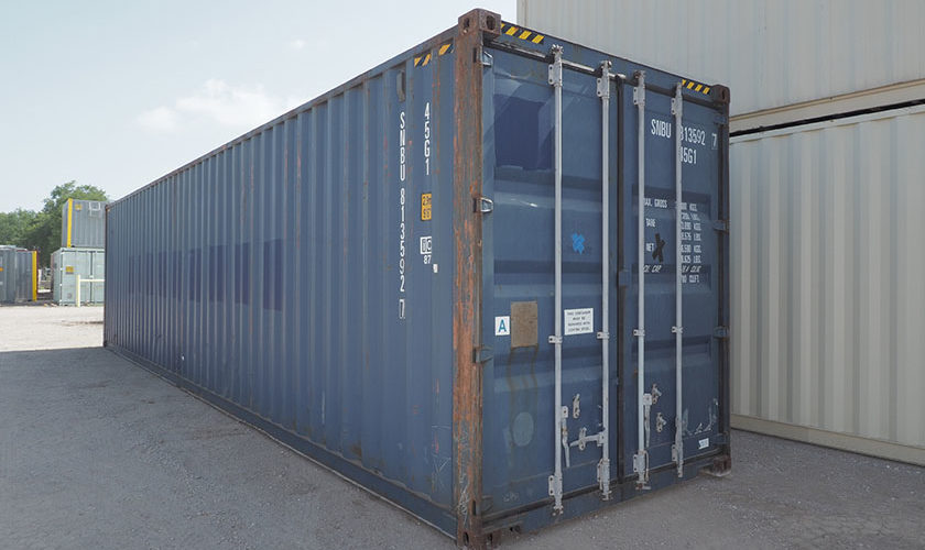 40-HC-Used-Doors-Angle-Leftblue-840x500